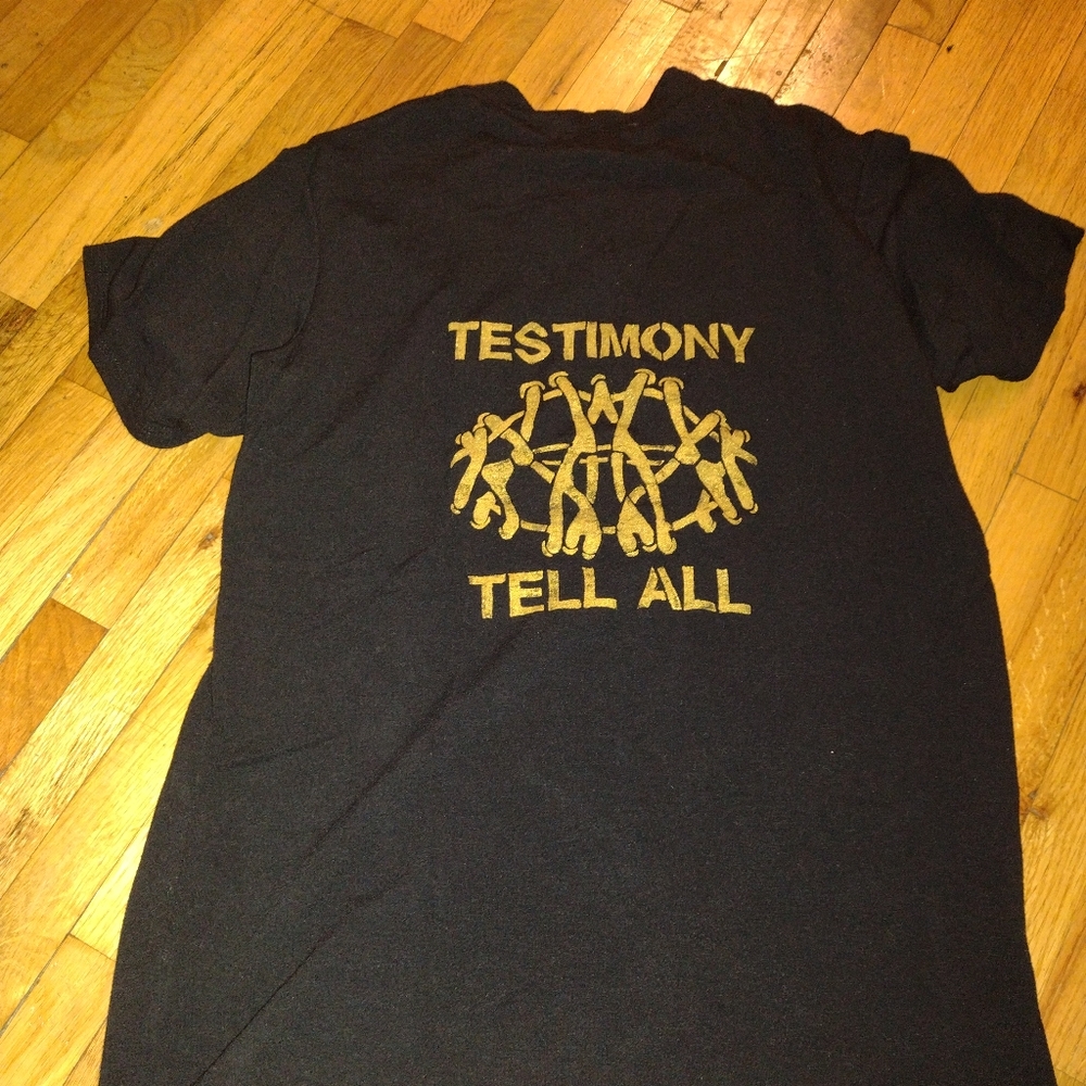 Custom, "Testimony Tell All" T-Shirt